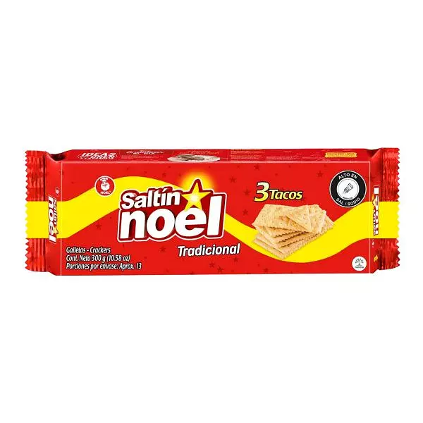 Galleta Saltín Noel Tradicional 3 Tacos
