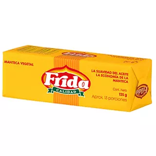 Manteca Vegetal Frida X 125gr