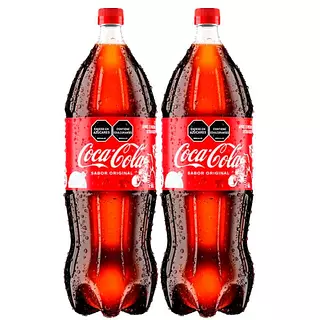 Gaseosa Coca Cola Original X 2.5 L 2 Unidades