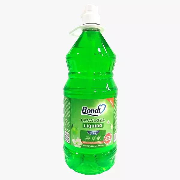 Lavaplatos Liquido Bondi Manzana Verde X 3080ml