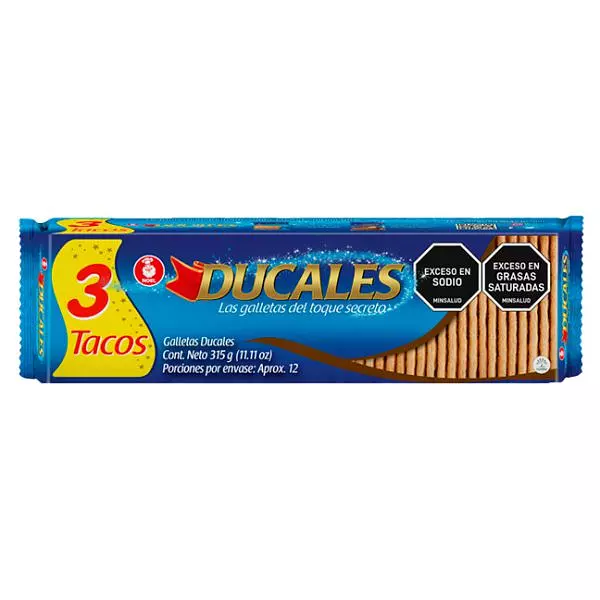 Galletas Ducales 3 Tacos