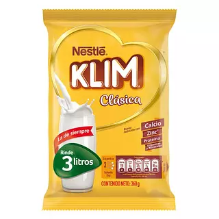 Leche Klim Clásica X 360gr