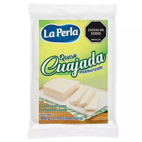 Queso Cuajada La Perla X 800gr