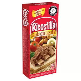 Caldo Ricostilla X 12 Unidades