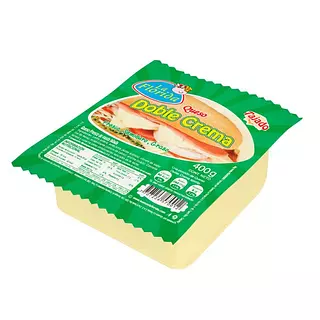 Queso La Florida Doble Crema Tajado X 400gr