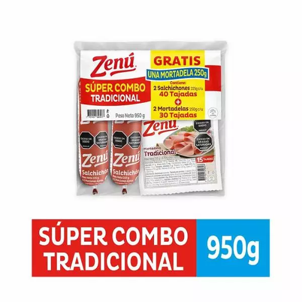 Combo Tradicional Zenú X 950gr