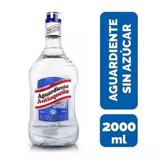 Aguardiente Antioqueño Sin Azúcar X 2000ml