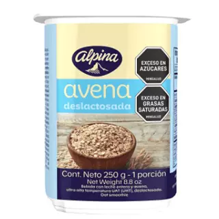 Avena Alpina Deslactosada X 250g