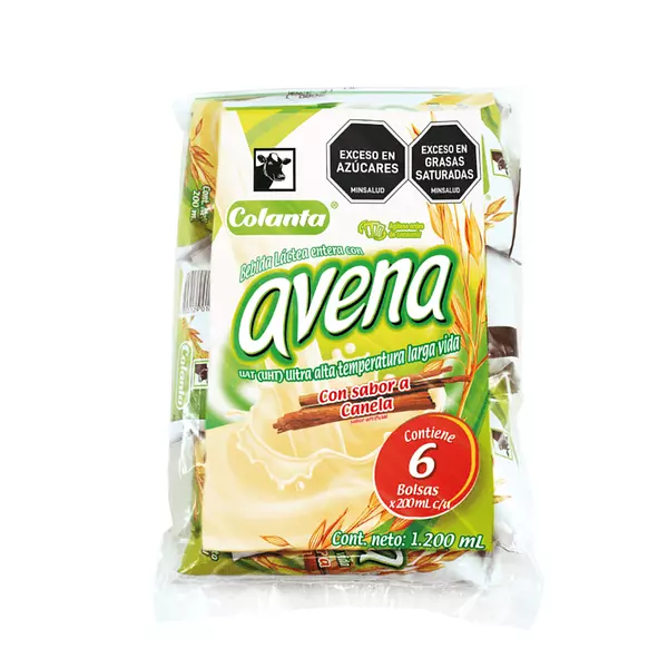 Avena Colanta Canela X 200ml 6 Unidades