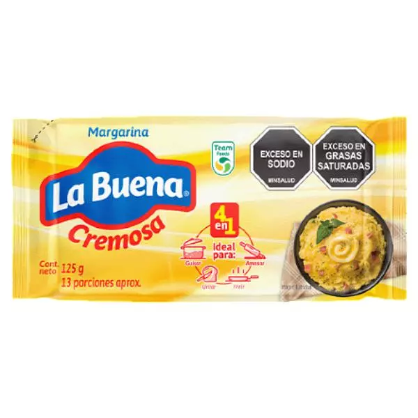 Margarina La Buena Cremosa X 125gr