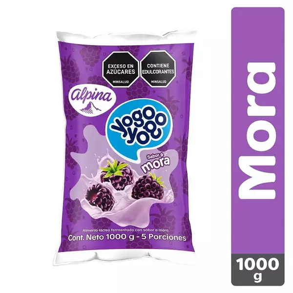Bebida Láctea Yogo Yogo Mora X 1000g