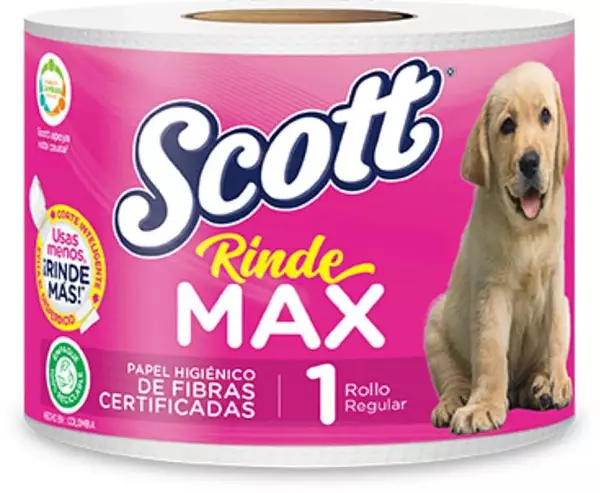 Papel Higiénico Scott Rindemax X 1 Rollo