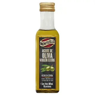 Aceite De Oliva Monticello Virgen Extra X 100ml