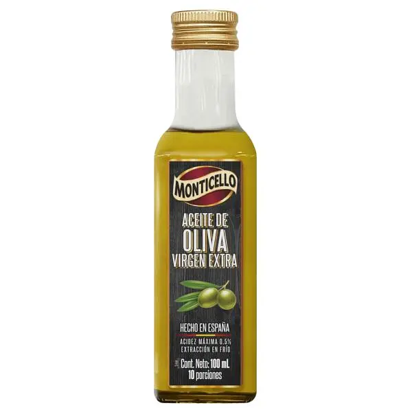 Aceite De Oliva Monticello Virgen Extra X 100ml