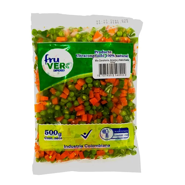 Mix Arveja, Zanahoria Y Habichuela X 500g