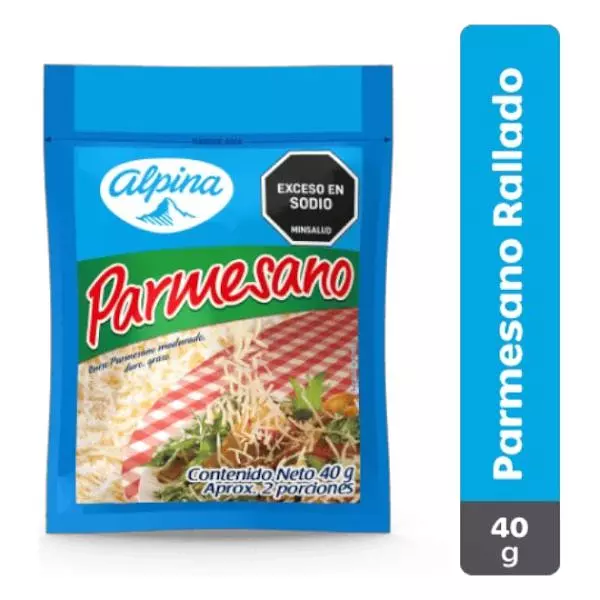 Queso Parmesano Alpina X 40gr