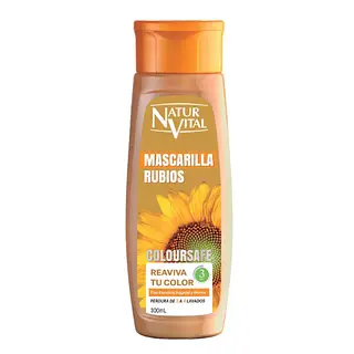 Mascarilla Naturvital Rubios X300ml