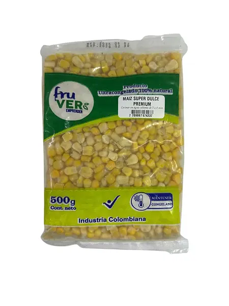 Maíz . Fruver Desgranado X500g