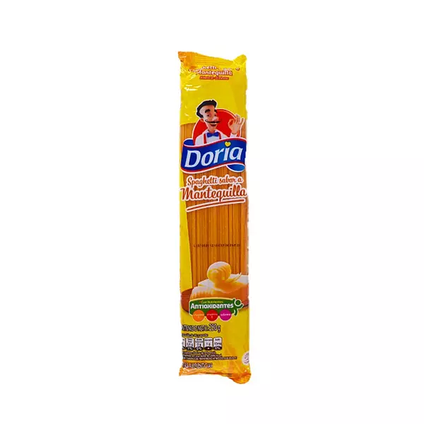 Spaghetti Doria Sabor Mantequilla X 250grs