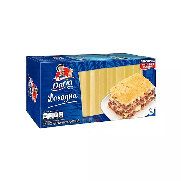 Pasta Doria Lasaña X 400gr