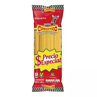 Pasta Comarrico Spaghetti X 900gr