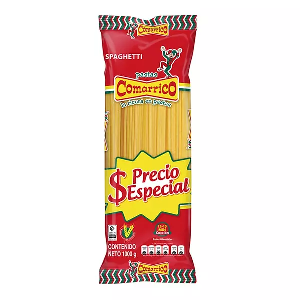 Pasta Comarrico Spaghetti X 900gr