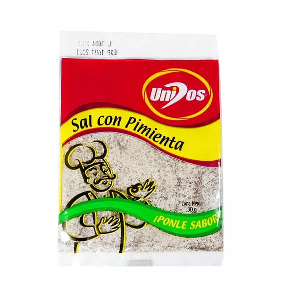 Sal Con Pimienta Unidos Und