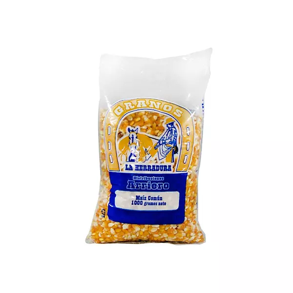 Maíz La Herradura Común Amarillo X 1000gr