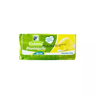 Mantequilla Colanta Con Sal X 125gr