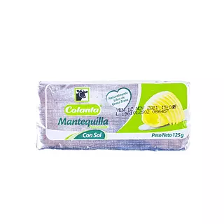 Mantequilla Colanta 125grs