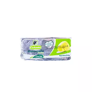 Mantequilla Colanta 250grs Sal