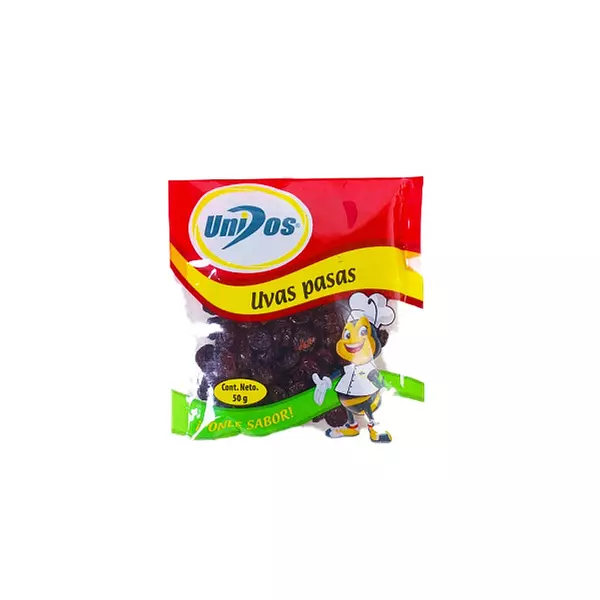 Uvas Pasas Unidos X50 Grs