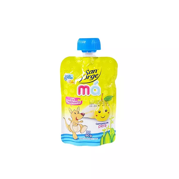 Compota San Jorge Pera Doy Pack X 90gr