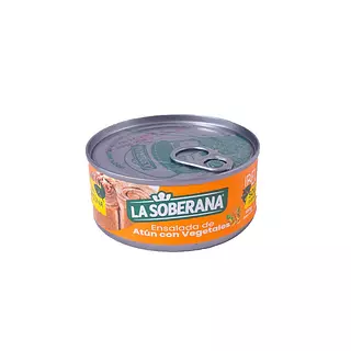 Atun La Soberana X 170grs Vegetales