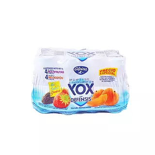 Yogurt Alpina Yox X 100cc X 8uds