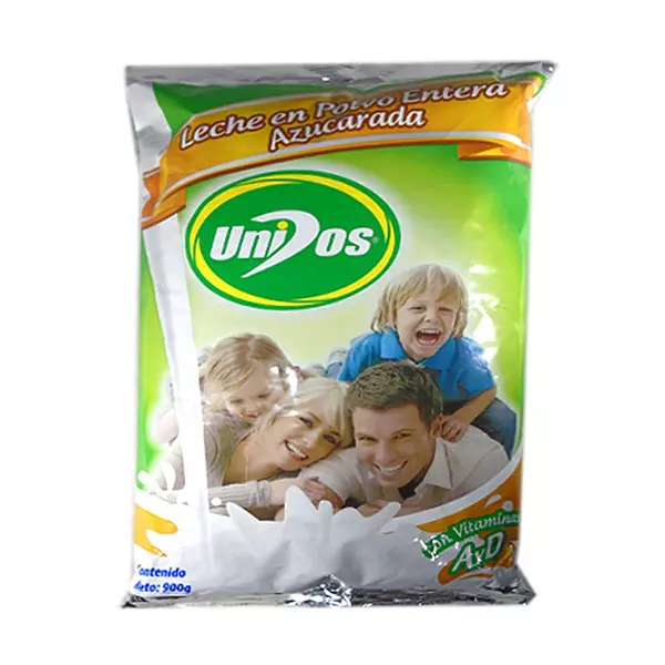 Leche En Polvo Unidos Azucarada X 900gr