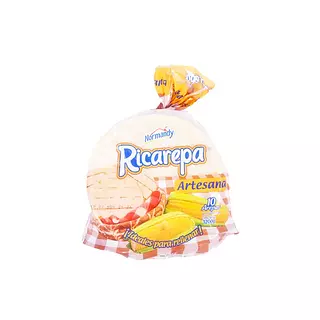 Arepas Normandy X 10 Unds Artesana Blanca