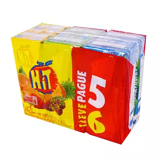 Jugo Hit X 200ml 6 Unidades