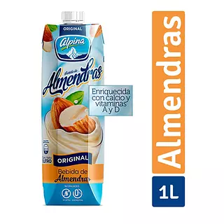 Bebida De Almendras Alpina Caja X 1000ml