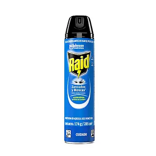 Insecticida Raid Zancudos Y Moscas X 285ml