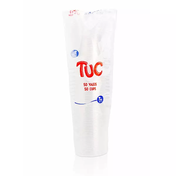 Vaso Desc. Tuc 50und 7oz Opal