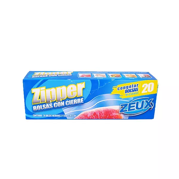 Bolsa Para Congelar Zeux Caja X 20und