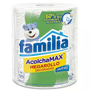 Toalla Familia Cocina M/Rollo 3 En 1