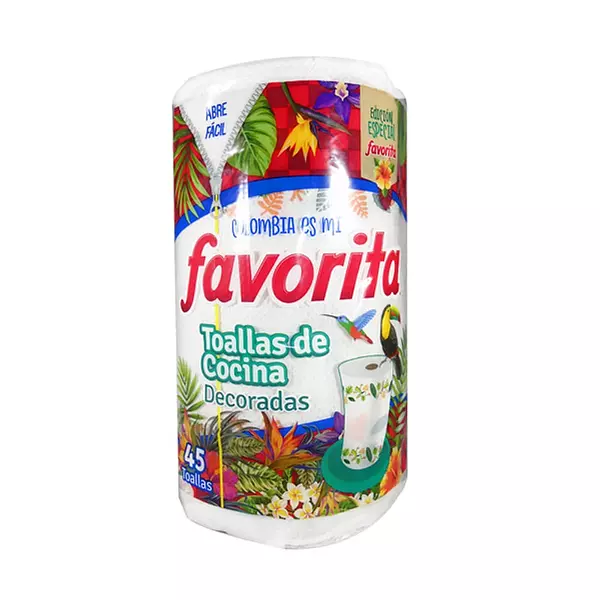 Toalla Cocina Favorita 45 Hojas