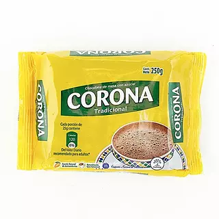 Chocolate Corona Clavos Y Canela X 250g