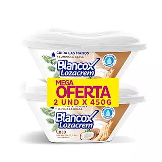 Lavap. Loza Crem Coco/2 Unds