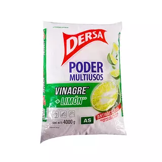 Detergente Dersa Vinagre Limón X 4000gr