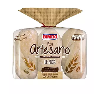 Pan Mesa Bimbo Artesano Und