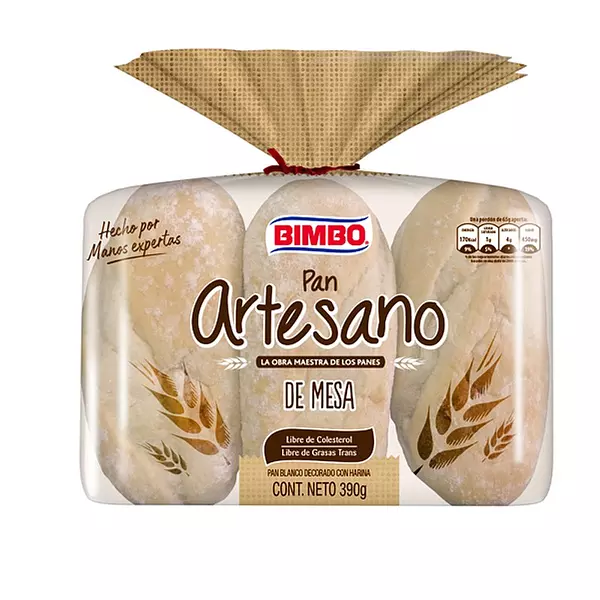 Pan Mesa Bimbo Artesano Und
