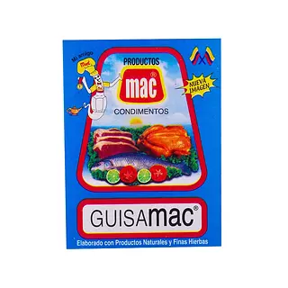 Guisamac Cajita X 60 Grs